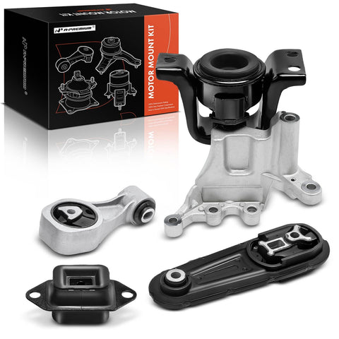 A-Premium 4PCS Engine Motor Mount Transmission Mount and Torque Strut Mount Set Compatible with Nissan Sentra 2013-2019, Juke 2011-2012, L4 1.6L 1.8L, Replace# 113503SG0A, 112201KG0A