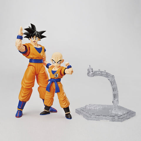 BANDAI Model Kit- Unknown Dragon Ball Z 56635 Figure Rise Son Goku and Krillin Set, No Color, One Size, 19763