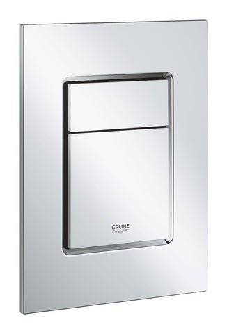 GROHE Skate Cosmopolitan flush plate, chrome, Design GrÃƒÂ¶ÃƒÅ¸e