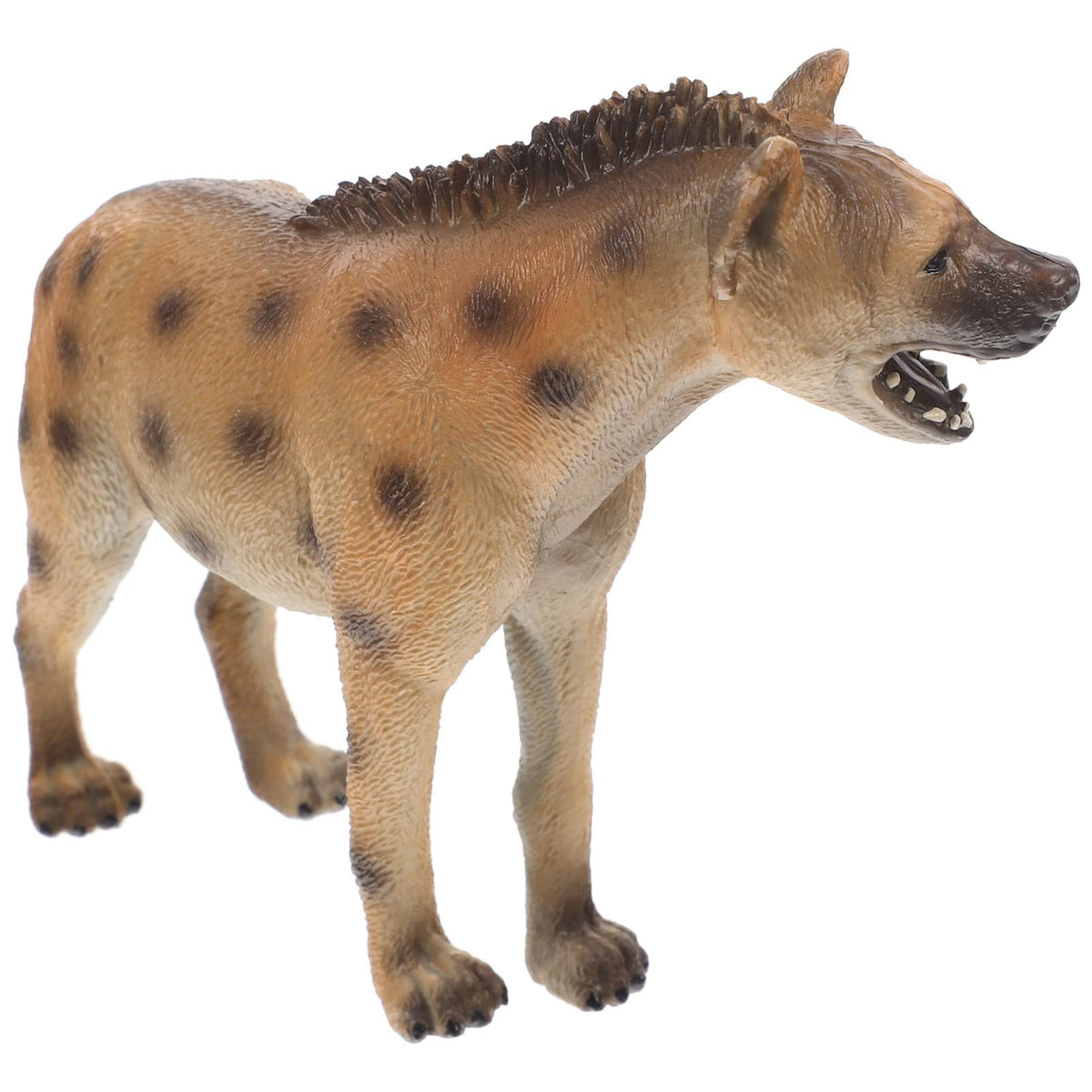 Zerodeko 1PC Hyena Model, Realistic Hyena Toy Figurine, Wild Style Plastic Hyena Figurine, Educational Hyena Toys for Kids Boys Girls