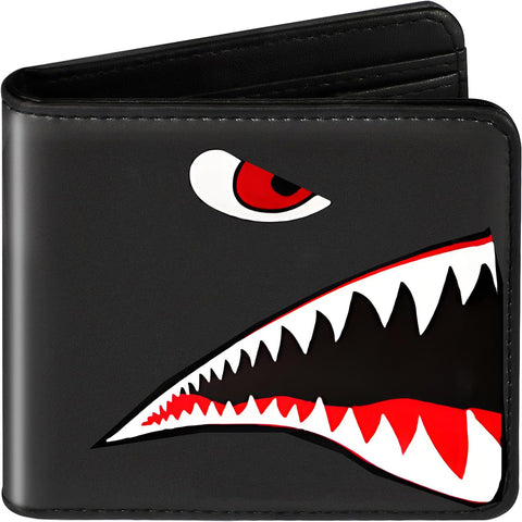 WRLDMCWLQ Men's New Short Wallet Money Clip Multi-card Card Holder Leather Horizontal Wallet Coin Purse Gift For Men, Black, Fashion