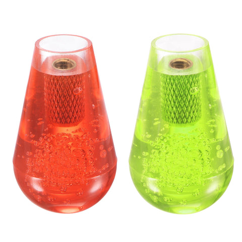 uxcell Ellipse Oval Joystick Head Rocker Ball Top Handle Arcade Game Replacement Red Yellow