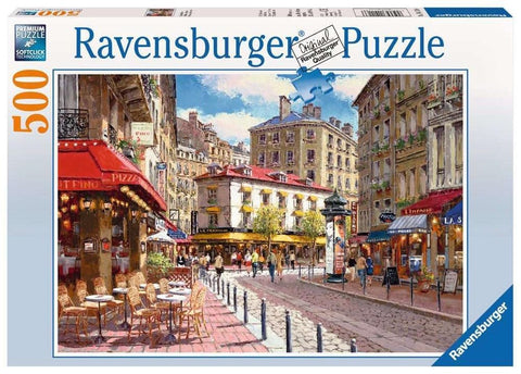 Ravensburger Quaint Shops 500 Piece Jigsaw Puzzle for Adults - Every Piece is Unique, Softclick Technology Means Pieces Fit Together Perfectly