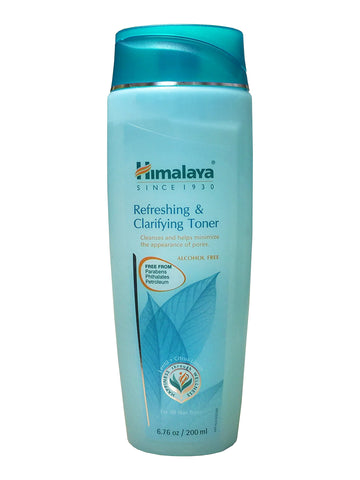 Himalaya Refreshing & Clarifying Toner for Clear Skin and a Deep Clean, Recedes Oil & Minimizes Pores, 6.76 oz