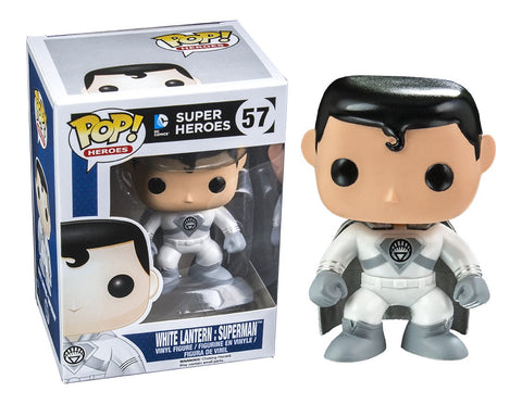 Funko Pop! DC Heroes #57 Exclusive White Lantern Superman
