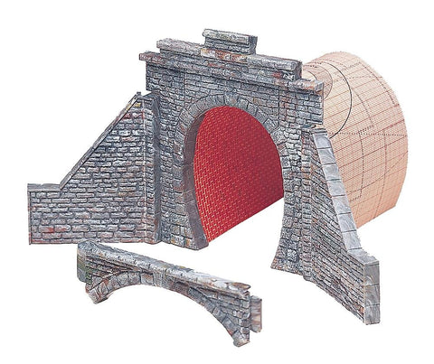 Faller 120559 Tunnel Portal Hi 1-/2-Trk HO Scale Building Kit