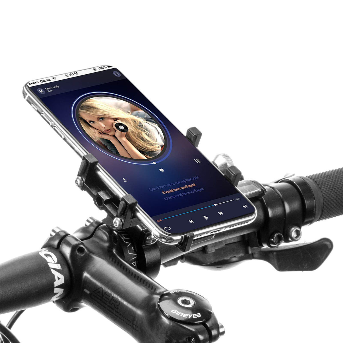 ROCKBROS Bike Phone Holder 360ÃƒÆ’Ã†â€™ÃƒÂ¢Ã¢â€šÂ¬Ã…Â¡ÃƒÆ’Ã¢â‚¬Å¡Ãƒâ€šÃ‚Â° Rotatable Universal Bicycle Motorcycle Phone Mount for iPhone 12, 12 Pro Max, 11 Pro, 11 Pro Max Xs X 8 8P 7 7P, Samsung S10 S9 S8, Huawei, All 4.2-6.8 Devices