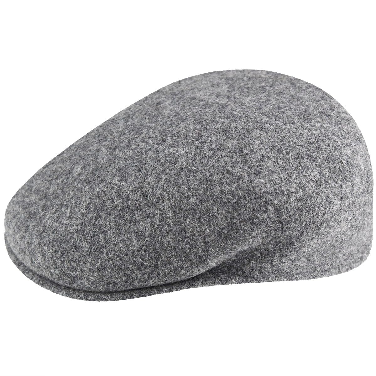 Kangol Wool 504 Flat Cap for Men and Women, Large, Flannel