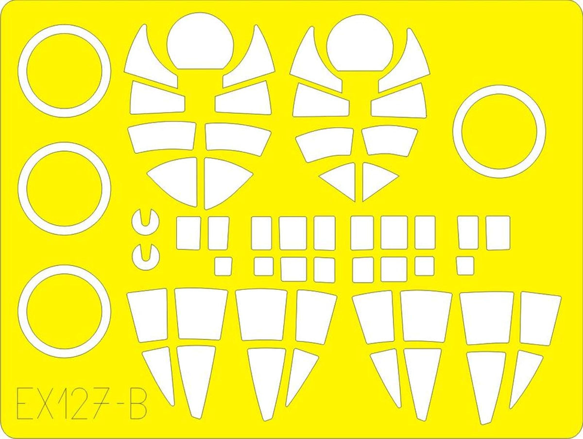 Eduard Models G4M Betty Express Mask (For 1/48 Scale Tamiya kit)