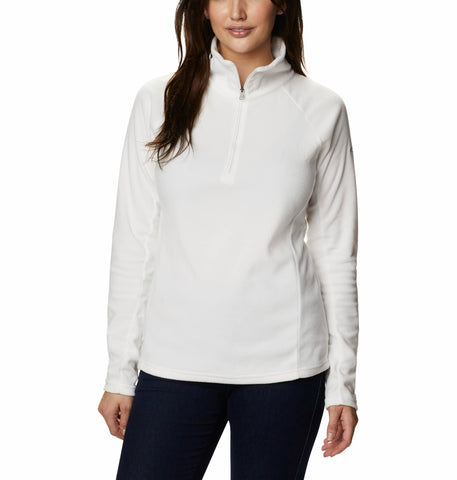 Columbia Women's Glacial IV Half Zip, Sea Salt, X-Small