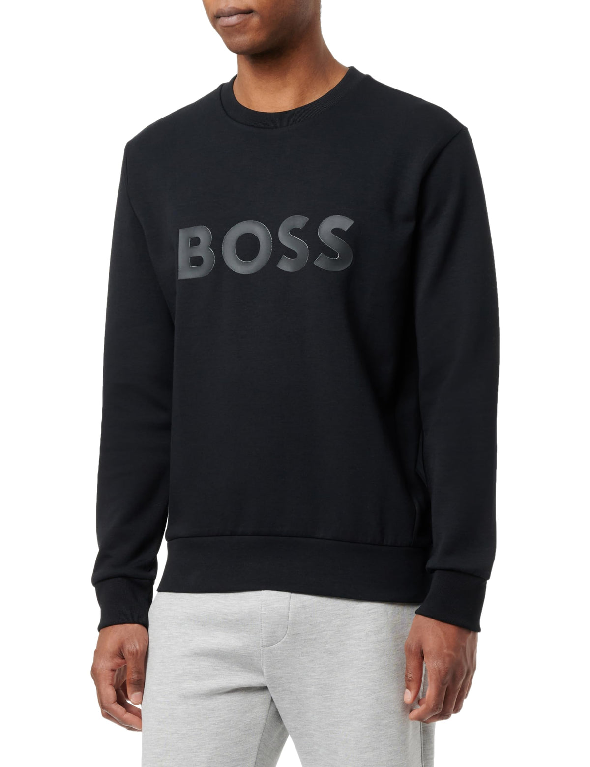 BOSS Salbo 10256713 Sweatshirt L Black