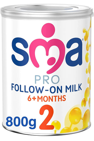 SMA PRO Follow-on Baby Milk Powder Formula | 6-12 Months, 800g (Pack of 1)