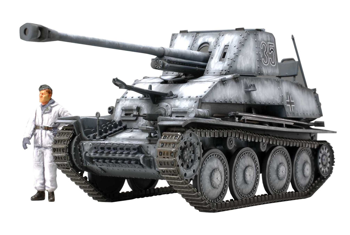 Tamiya WWII German Antitank Artillery Marder III Military Modelling kit, 1:48, 300032560