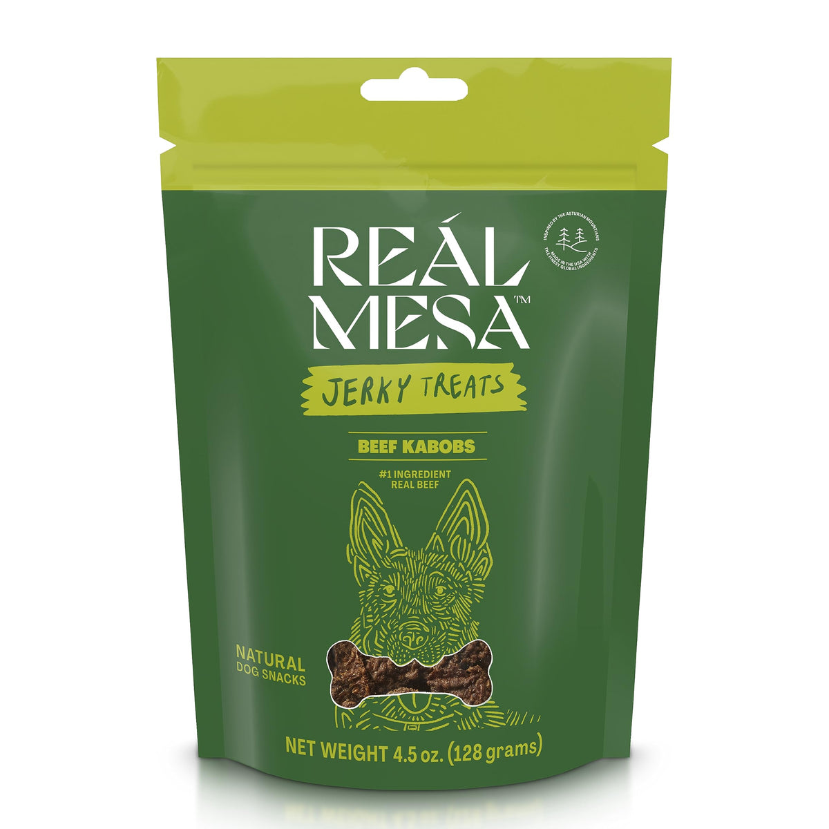 REÃƒÆ’Ã†â€™Ãƒâ€ Ã¢â‚¬â„¢ÃƒÆ’Ã¢â‚¬Â ÃƒÂ¢Ã¢â€šÂ¬Ã¢â€žÂ¢ÃƒÆ’Ã†â€™ÃƒÂ¢Ã¢â€šÂ¬Ã…Â¡ÃƒÆ’Ã¢â‚¬Å¡Ãƒâ€šÃ‚ÂL MESA Beef Kabob Treats for Dogs - Dog Jerky - All-Natural, High-Protein Beef Dog Treats - Delicious & Healthy Dog Beef Jerky Snacks (4.5oz)