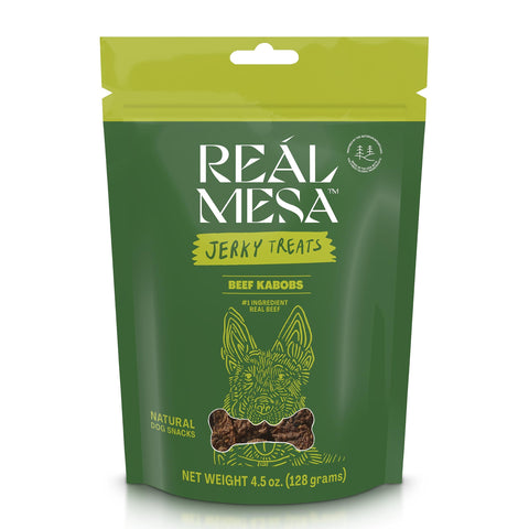 REÃƒÆ’Ã†â€™Ãƒâ€ Ã¢â‚¬â„¢ÃƒÆ’Ã¢â‚¬Â ÃƒÂ¢Ã¢â€šÂ¬Ã¢â€žÂ¢ÃƒÆ’Ã†â€™ÃƒÂ¢Ã¢â€šÂ¬Ã…Â¡ÃƒÆ’Ã¢â‚¬Å¡Ãƒâ€šÃ‚ÂL MESA Beef Kabob Treats for Dogs - Dog Jerky - All-Natural, High-Protein Beef Dog Treats - Delicious & Healthy Dog Beef Jerky Snacks (4.5oz)