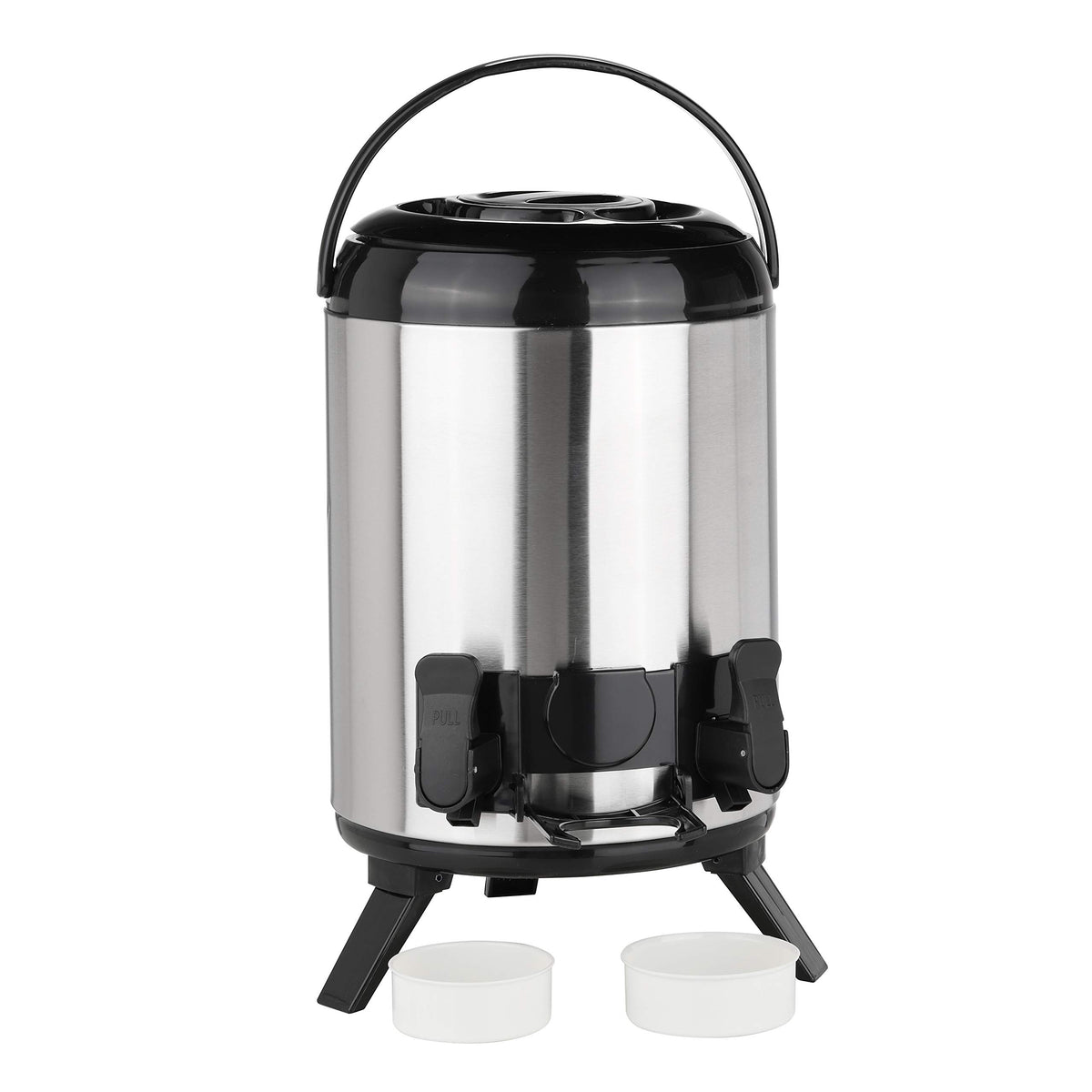 9 L Airpot Beverage Dispenser Hot Cold Drinks Stainless Steel Catering Urn Flask