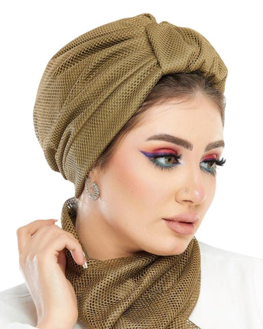 Turban Head Wraps for women |Pre-Tied Instant Bonnet Hat African Turban| Top Knotted Turban 100% Egyptian Cotton Hijab | Chemo Cap