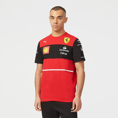 Ferrari Gender Sf Leclerc Replica Tee t-Shirt, red, XXL