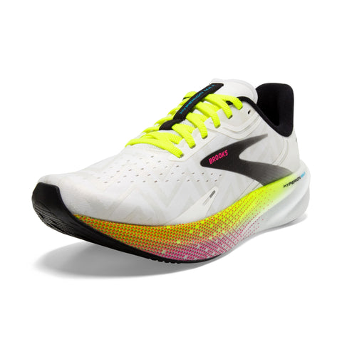 Brooks WomenÃ¢â‚¬â„¢s Hyperion Max Neutral Running Shoe - White/Black/Nightlife - 7.5 Medium