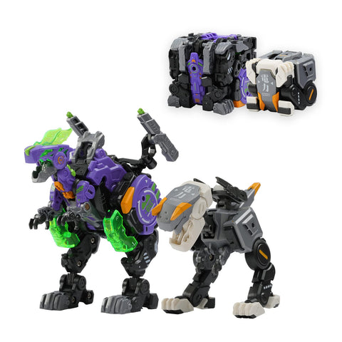 52TOYS Beastbox BB-46&BB-02LM ACIDGHOST ÃƒÆ’Ã†â€™Ãƒâ€šÃ‚Â¯ÃƒÆ’Ã¢â‚¬Å¡Ãƒâ€šÃ‚Â¼ÃƒÆ’Ã‚Â¢ÃƒÂ¢Ã¢â‚¬Å¡Ã‚Â¬Ãƒâ€šÃ‚Â  LITHIUMON Deformation Toy, Collectible Dinosaur Action Figure with Accessories, Multicolored Gift for Boys