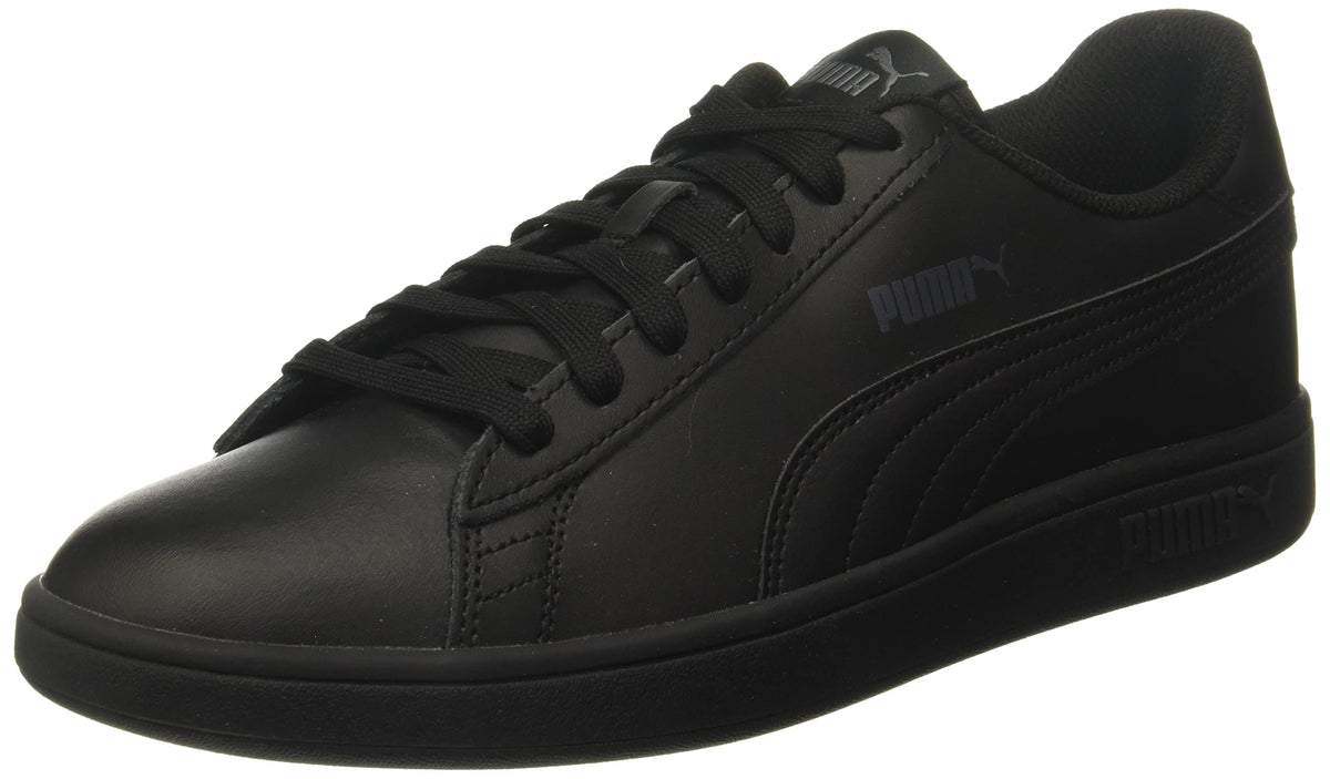 PUMA Mens Smash V2 Sneaker, Mens Black Mens Black, 4