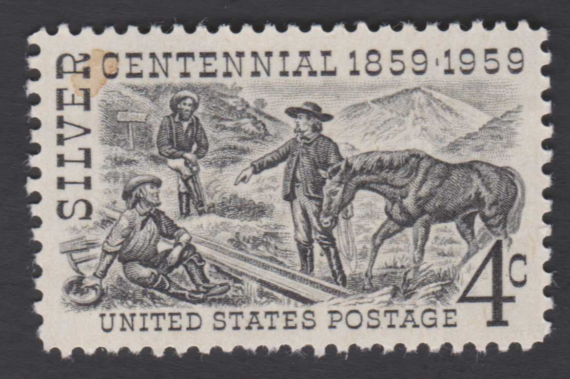 Silver Centennial 4Ãƒâ€šÃ‚Â¢ US Postage Stamp
