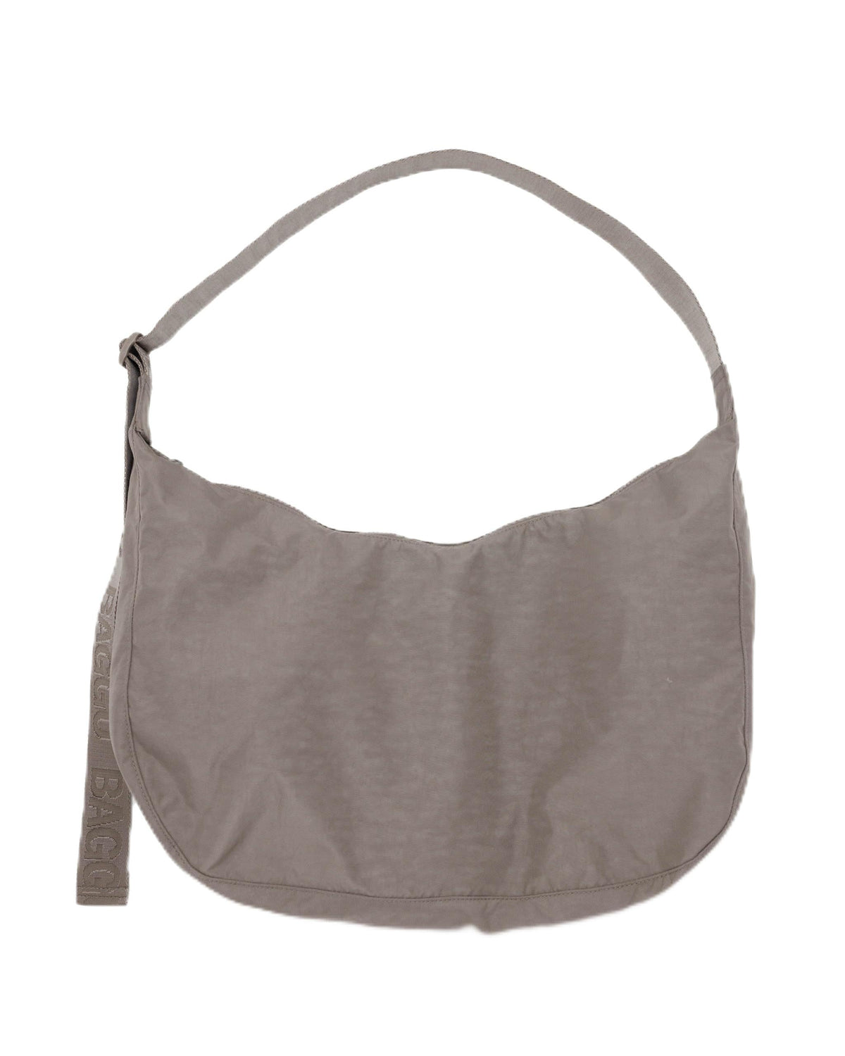 Large Nylon Crescent Bag - Dove