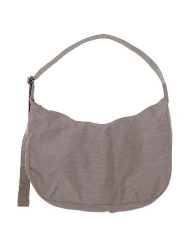 Large Nylon Crescent Bag - Dove