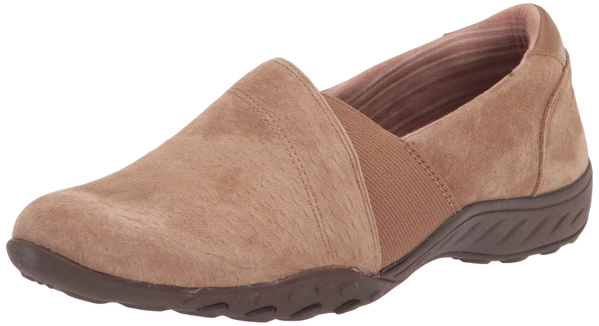 Skechers Sport Women's Women's Breathe Easy-Kindred Loafer, Distressed Crazy Horse, 6.5