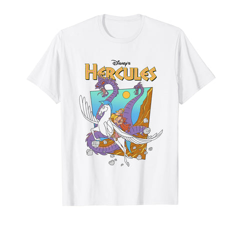 Disney Hercules Hydra Classic Movie Poster T-Shirt