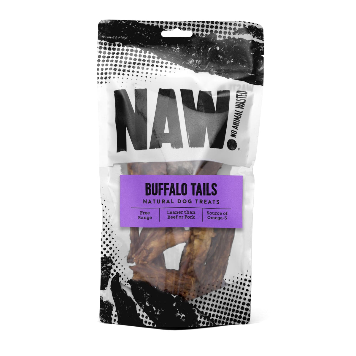 NAW | Buffalo Tails | 200g Pack | Premium Dog Treats | Helps Support Healthy Dental Hygiene | 100% Buffalo | A Leaner Source Of Protein
