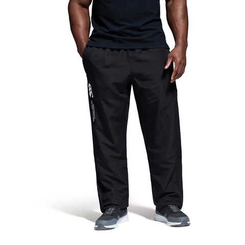 Canterbury Mens Open Hem Stadium Pant - Black/White - M
