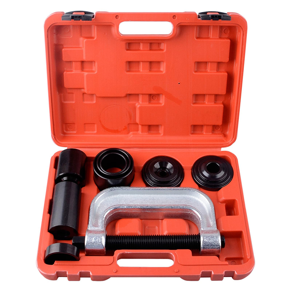 DAYUAN YT1040 Ball Joint Press & U Joint Removal Tool Kit with 4x4 Adapters for Most 2WD and 4WD Cars and Light Trucks,red