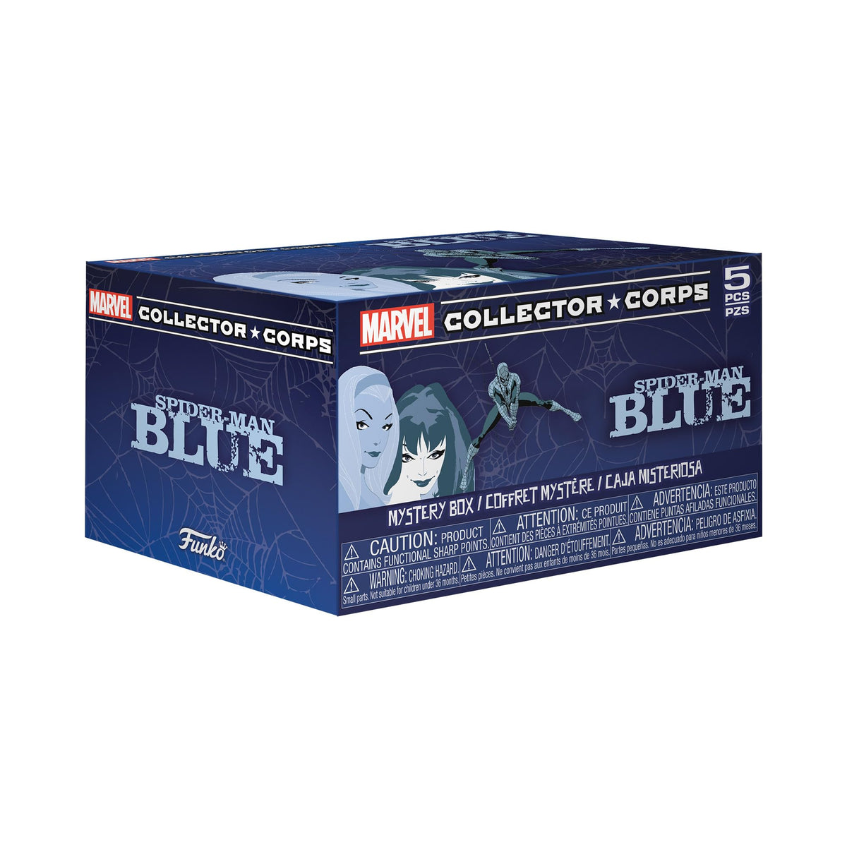 Funko Marvel Collector Corps Subscription Box: Spider-Man Blue - M