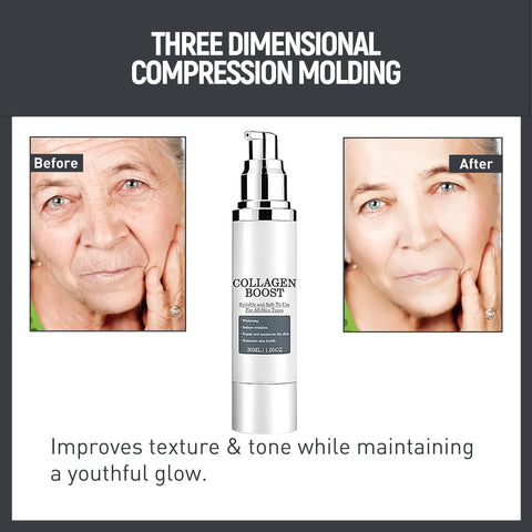 Generic 3 Bottles of 30ml Anti-Aging Serum, Suitable for Both Men and Women, for Use Twice Daily