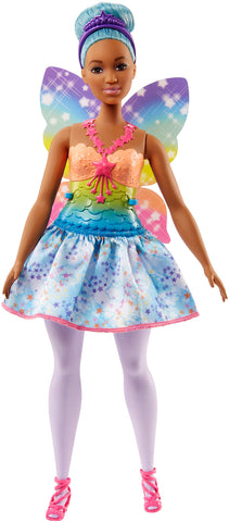 Barbie Dreamtopia Rainbow Cove Fairy Doll, Blue