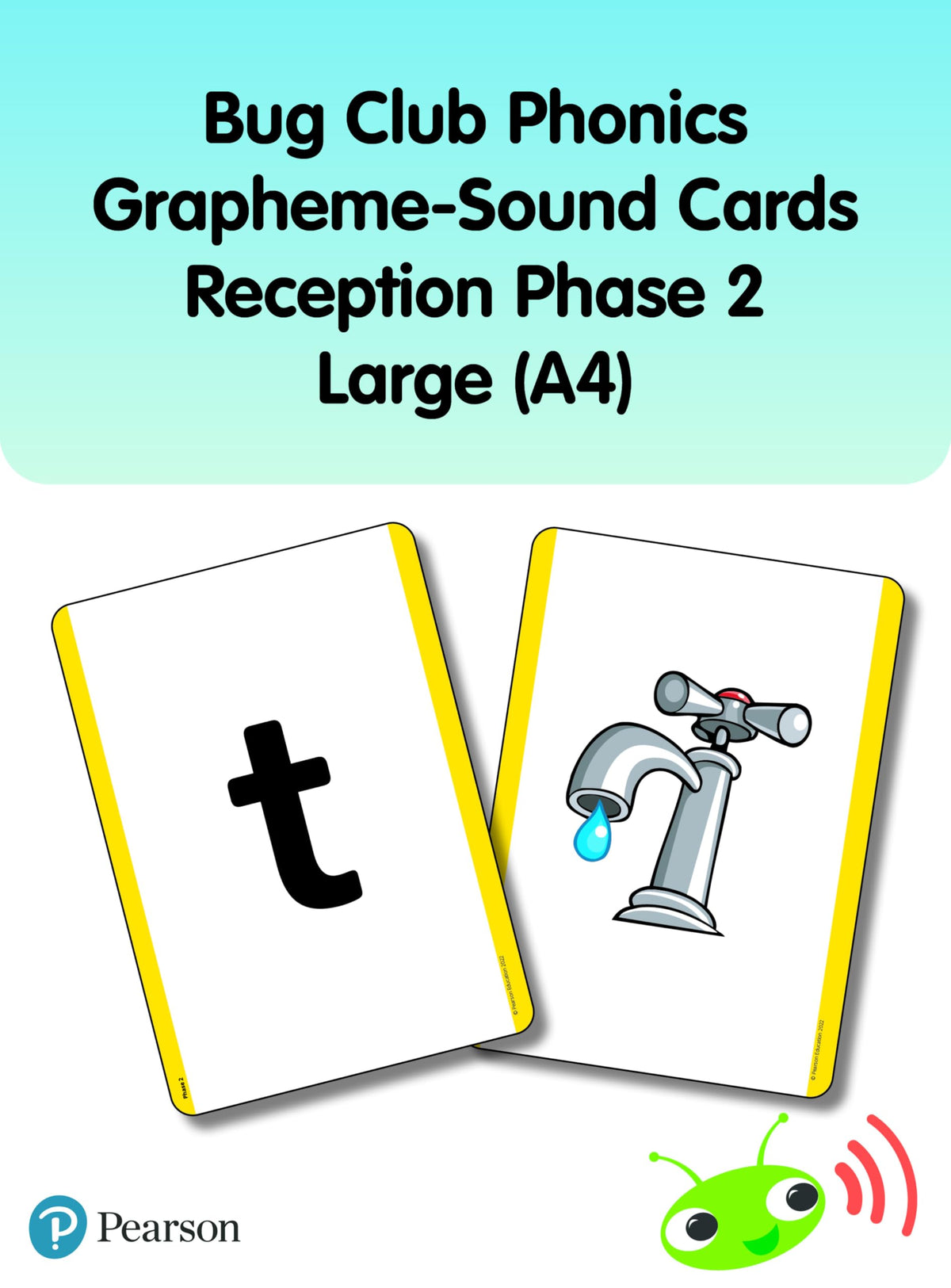 Bug Club Phonics Grapheme-sound Cards Reception Phase 2 Large (a4)