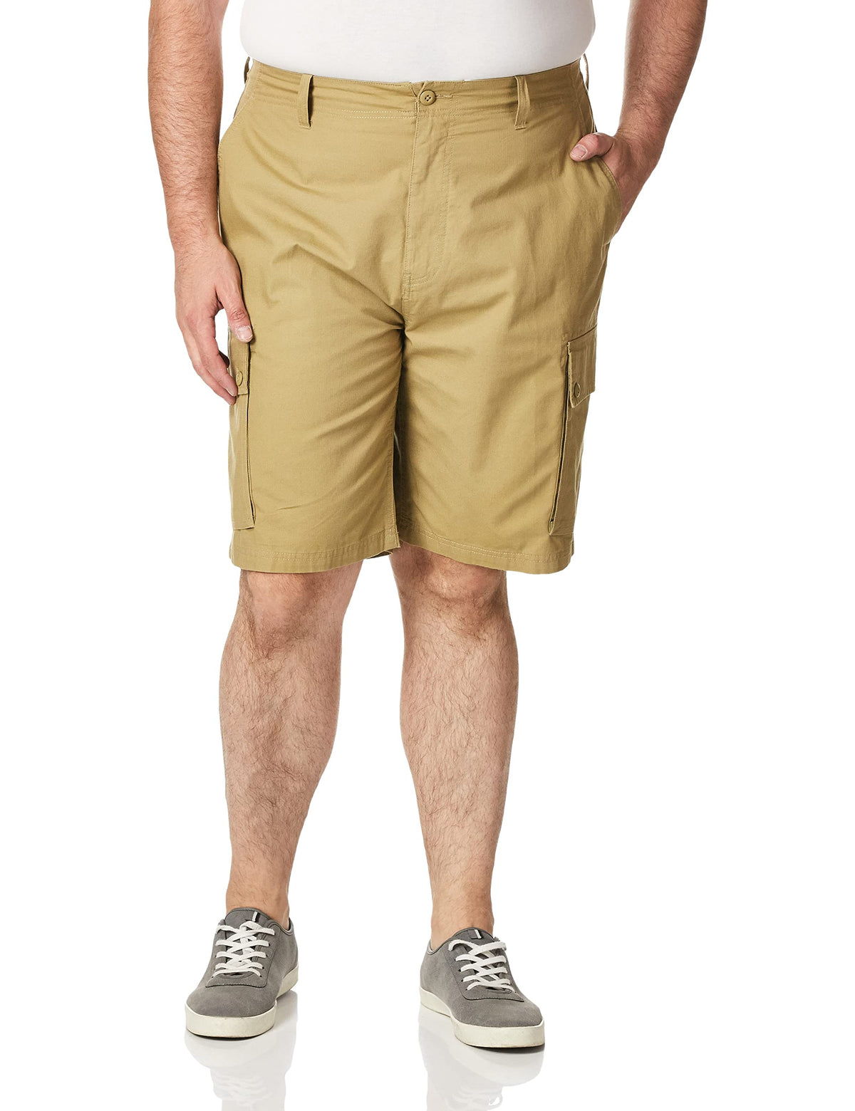 Nautica mens Mini Ripstop Twill cargo shorts, Tuscan Tan, 40 US