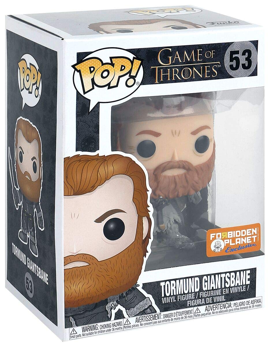 POP Funko Game of Thrones Tormund Giantsbane Snowy Variant Vinyl Figure 53