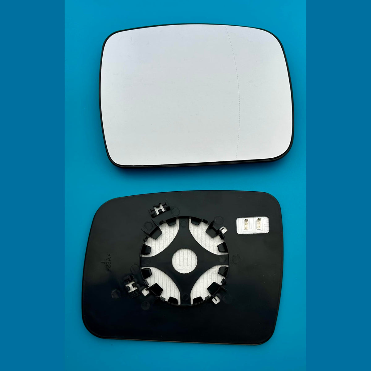 Fits to LAND ROVER RANGE ROVER SPORT(2009 to 2013)-Heated Base Convex Wing Mirror Glass -Right Hand Driver Side