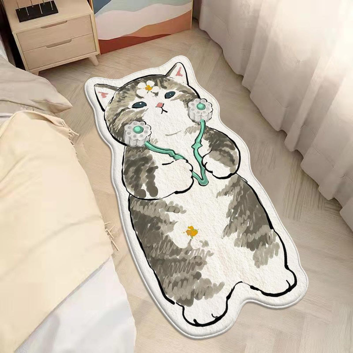 Enigmaire Rugs For Bedroom,Lounge Area Rug,Modern Floor Mat,Comfortable,Durable,Soft Thick Pile,No Shedding,For Space Under The Coffee Table,In The Bedroom Or Beside The Bed,In The Kitchen