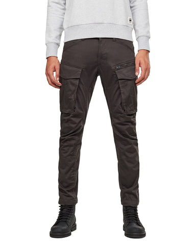 G-Star Raw Men's Rovic Zip 3D Straight Tapered Fit Cargo Pants, Raven, 32W x 34L
