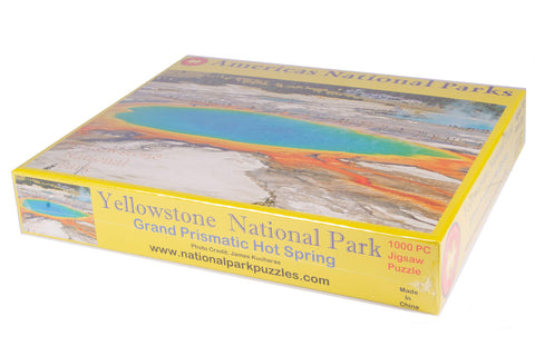 Yellowstone National Park Grand Prismatic Hot Spring 1000 piece puzzles for Adults
