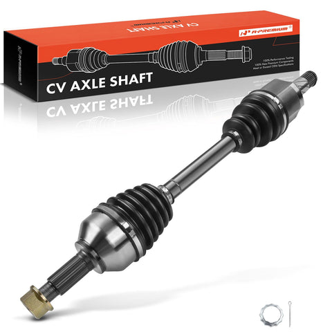 A-Premium CV Axle Shaft Assembly Compatible with Nissan Altima 2007 2008 2009 2010 2011 2012 L4 2.5L GAS, Manual Transmission, Front Left Driver Side, Replace# 666265, 39101JA000