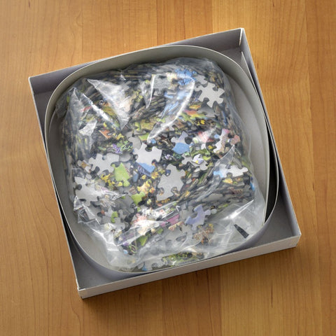 Bits and Pieces - 750 Piece Shaped Jigsaw Puzzle for Adults 20" x 27" - American Wildlife - 750 pc Country Animal United States Shaped Jigsaw by Artist Ruane Manning