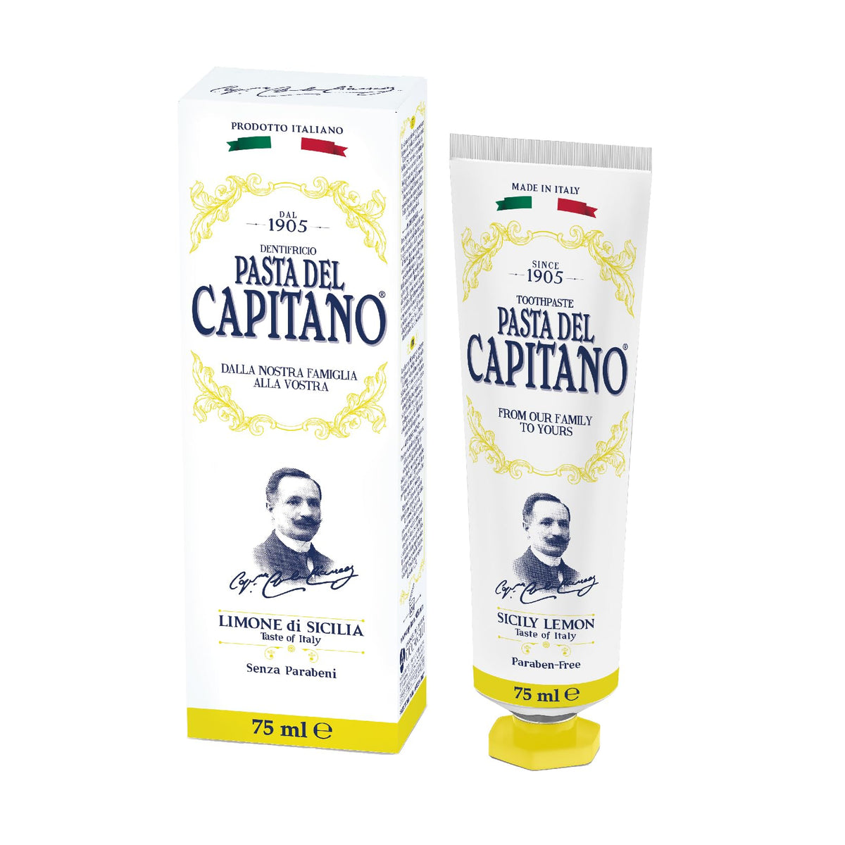 Pasta del Capitano Sicily Lemon Toothpaste 75ml