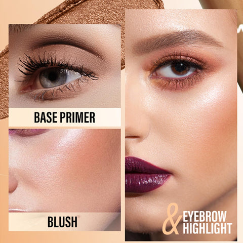 Minfei 6 PCS Eyeshadow Stick Set,Waterproof Multi-Color Eyeshadow Pen Set,Matte Professional Bright-Colored Contouring and Highlight Eyeshadow Stick, Cream Eyeshadow Long Lasting High Pigmented