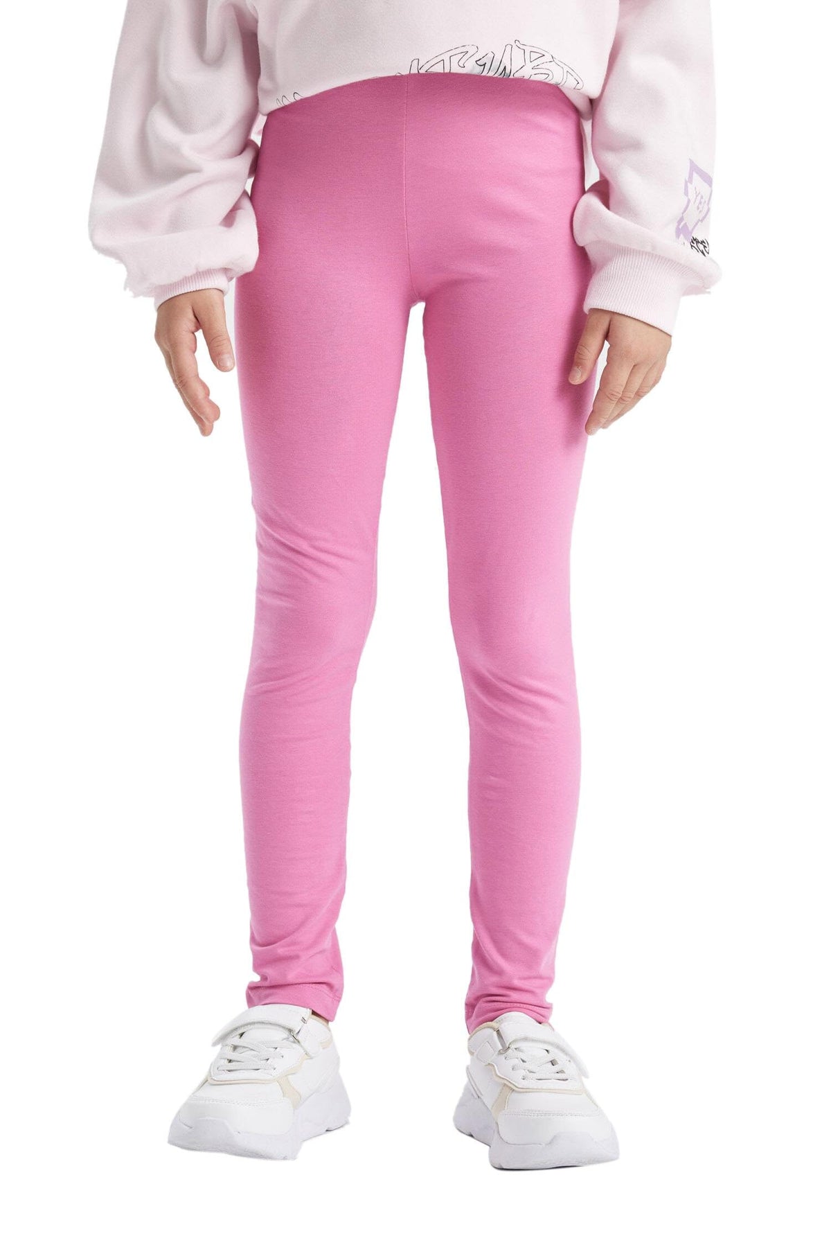 DeFacto Girl's B7786A8 Shorts, Pink, 6-7 Years
