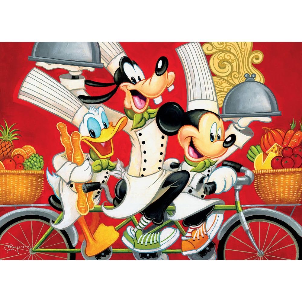 Ceaco - Disney Fine Art Collection - Wheeling in Flavor - 1000 Piece Jigsaw Puzzle