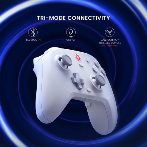 GameSir T4 Cyclone Wireless Controller for Switch/Lite/OLED, Switch Remote Gamepad with Hall Effect Sensing Joystick, Compatible with Steam Deck, Android, iOS, Windows